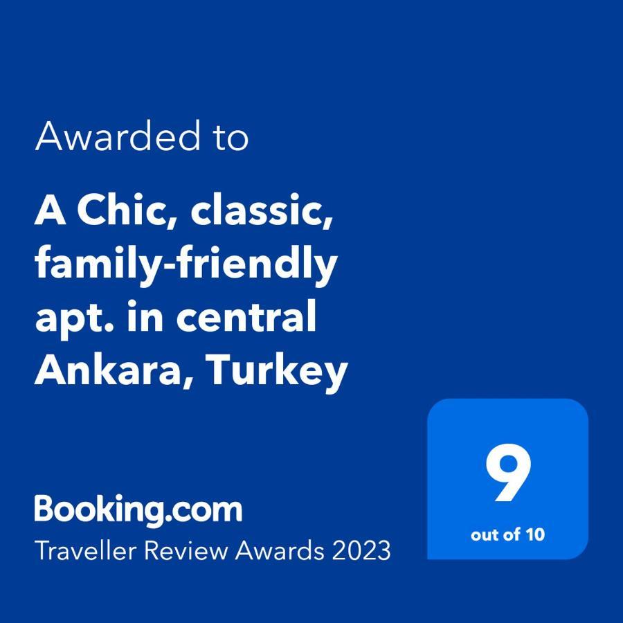 A Chic, Classic, Family-Friendly Apt. In Central Ankara, Turkey מראה חיצוני תמונה